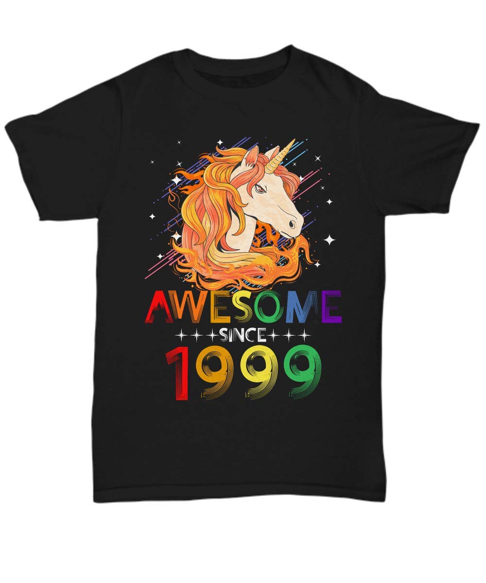 Unicorn Awesome P4 Since 1999 Tshirt - Unisex Tee