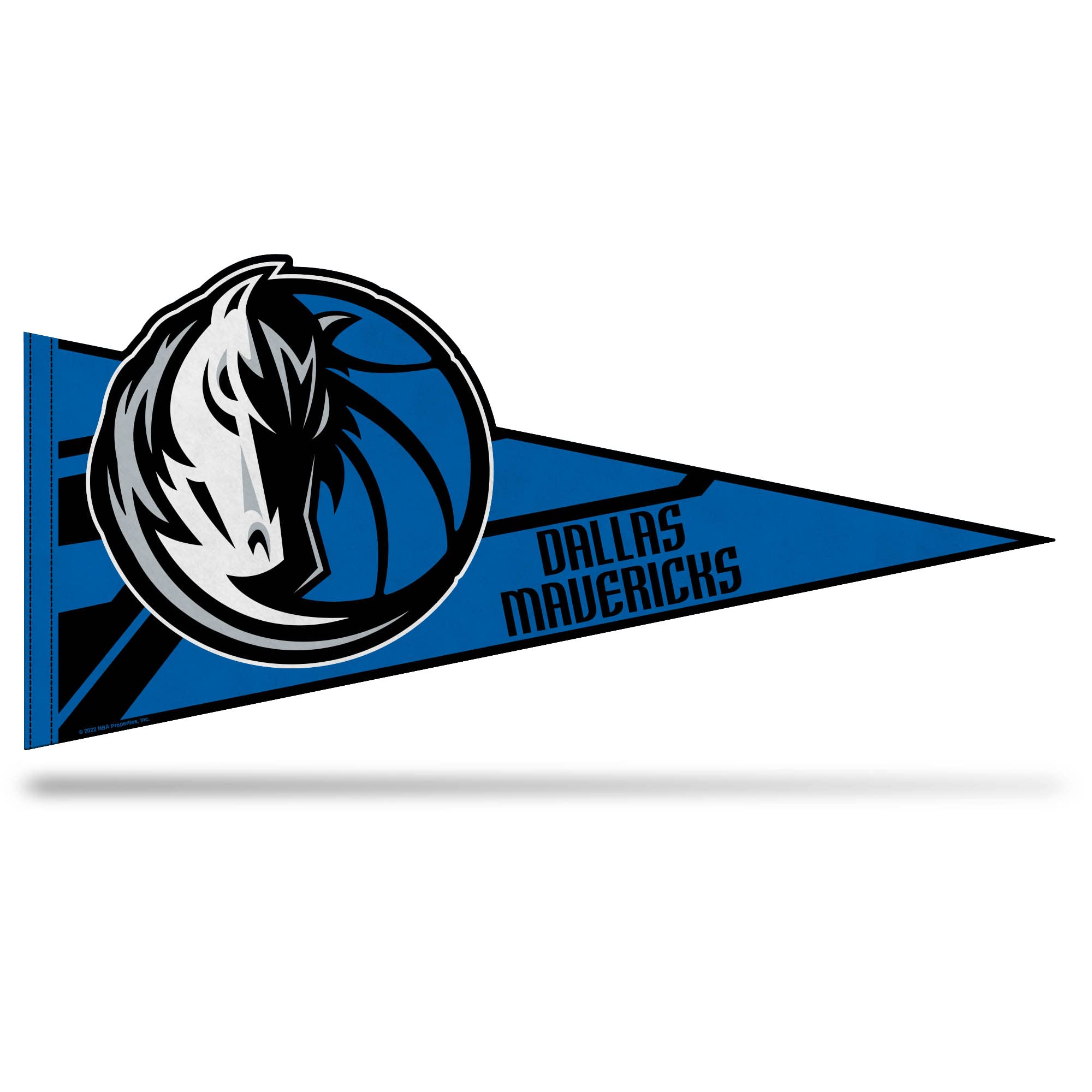 Fanions NBA Dallas Mavericks Rico Industries en feutre doux pour décoration intérieure