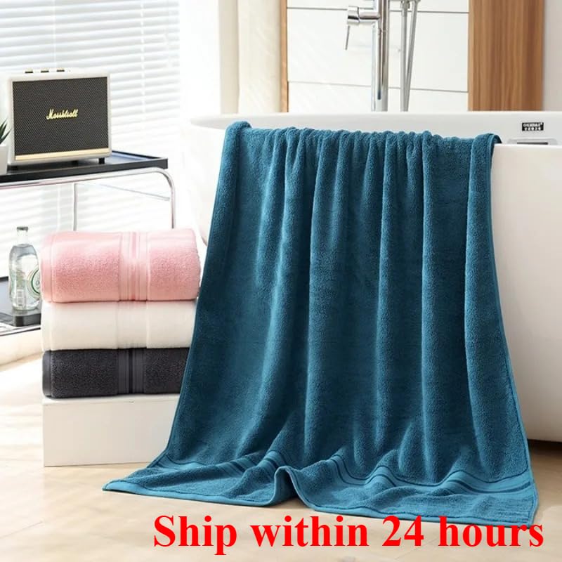 Morbido Telo Doccia Grande Asciugamano da bagno in spugna di cotone, grande, for divano, trapunta, scialle, 90 x 180 cm, 100 185(C,90x180cm 1pcs)