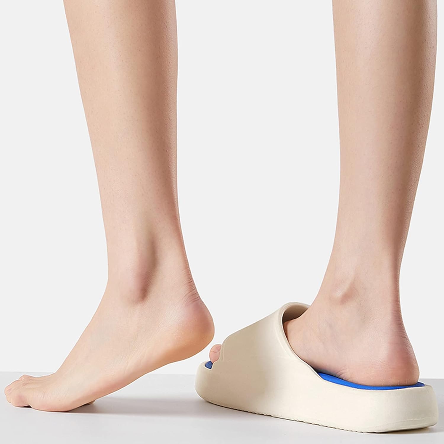 Shark Slippers 3.5cm Thick-Soled Increase EVA Slippers Ladies Indoor Outdoor Bathroom Shower Slippers Fashion Non-Slip Soft-Soled Sandals and Slippers Beach Slippers Summer Sandals