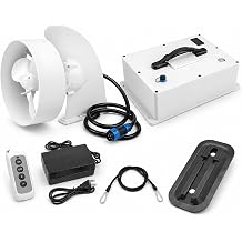 Paddle Board Motor Fin and Electric Kayak Motor Kit, Stand Up Paddle Board Motor Electric Fin Kit, 4-Speed Control, Slide-In Mount for SUP, Surfboard, Canoe, Inflatable Boat W3502.5h10-12km/h630W