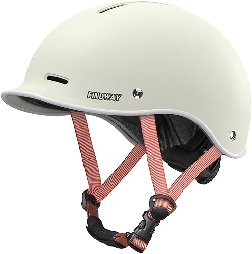 Findway Casco de bicicleta profesional para adultos, casco de ciclismo ajustable para hombres y mujeres certificado de seguridad, casco de bicicleta