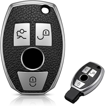 Key Cover Compatible with Mercedes Benz A B C E G S V R Class GLA GLE GLC SLK