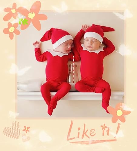 Miniatura 2 de Traje de fotografía para bebé recién nacido, conjunto de Navidad, accesorios para fotos de bebé