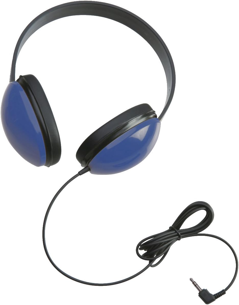 Califone 2800-BL Listening First Stereo Headphones, Blue