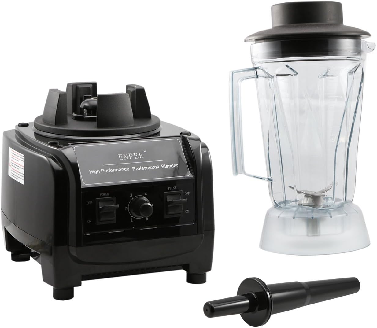 Enpee Commercial Grade Food Blender Smoothie Hot Soup Maker Ice Crush Heavy Duty