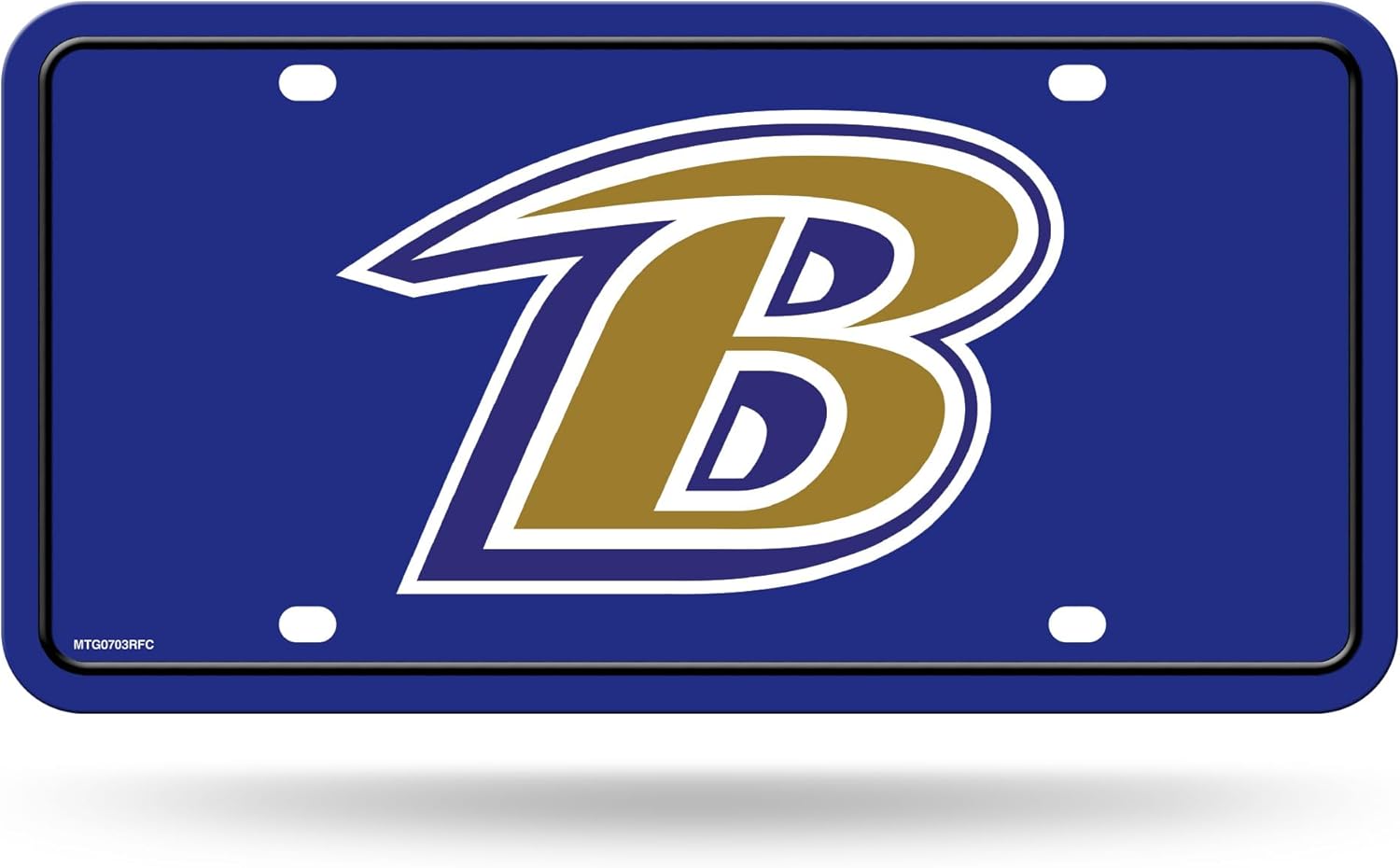 Uniquely Original NFL Football Arizona Cardinals Retro Logo Metal Auto Tag 6" x 12" - Great for Truck/Car/SUV