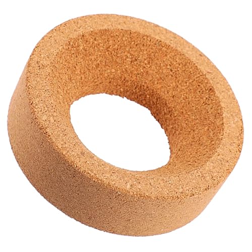 Vista 11 de Baluue 2 unids Round Bottom Flask Holder Cork Pad Stand Lab Flask Support Cork Pads Como se muestra en la imagen