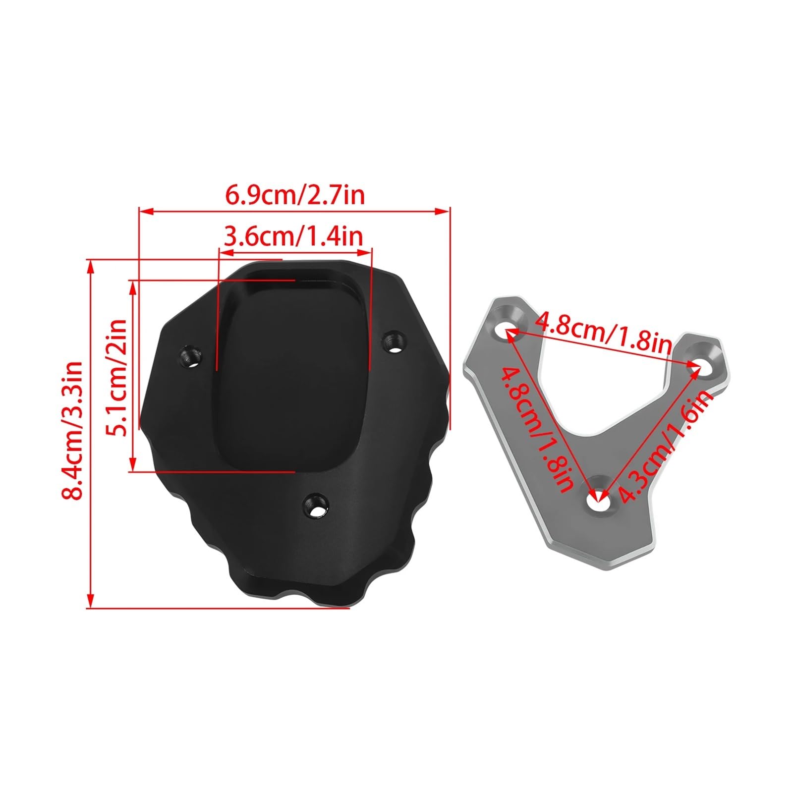 Pie Soporte Para Silver Wing GT 400 600 01-17 CL500 300
