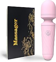 Vista 9 de Mini masajeador de mano con 10 modos de vibración silenciosos, masajeador personal inalámbrico para cuello, hombro, espalda y cuerpo (morado)