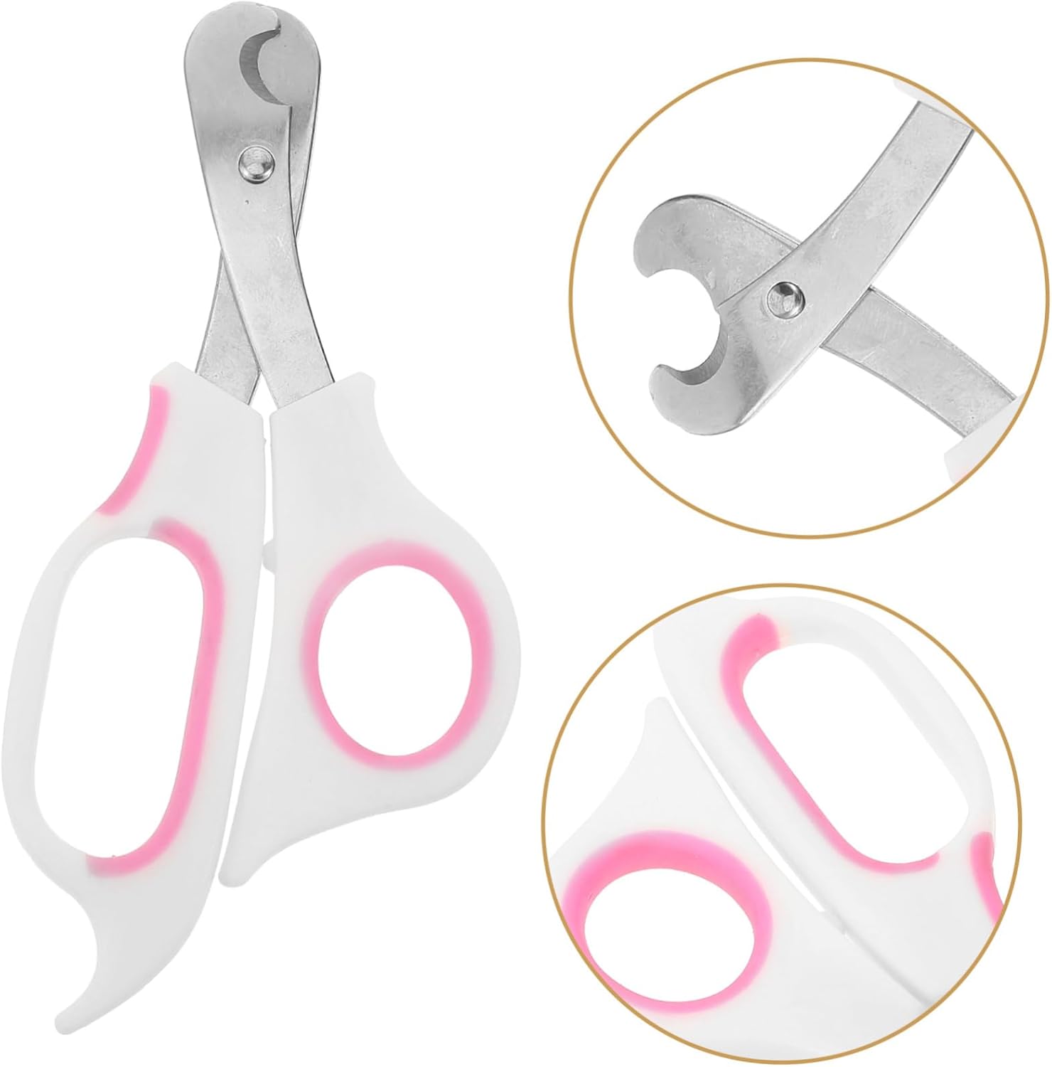 Cabilock Pill Cutter for Small Pills Ergonomic Handle Accurate Cutting Medicine Scissors