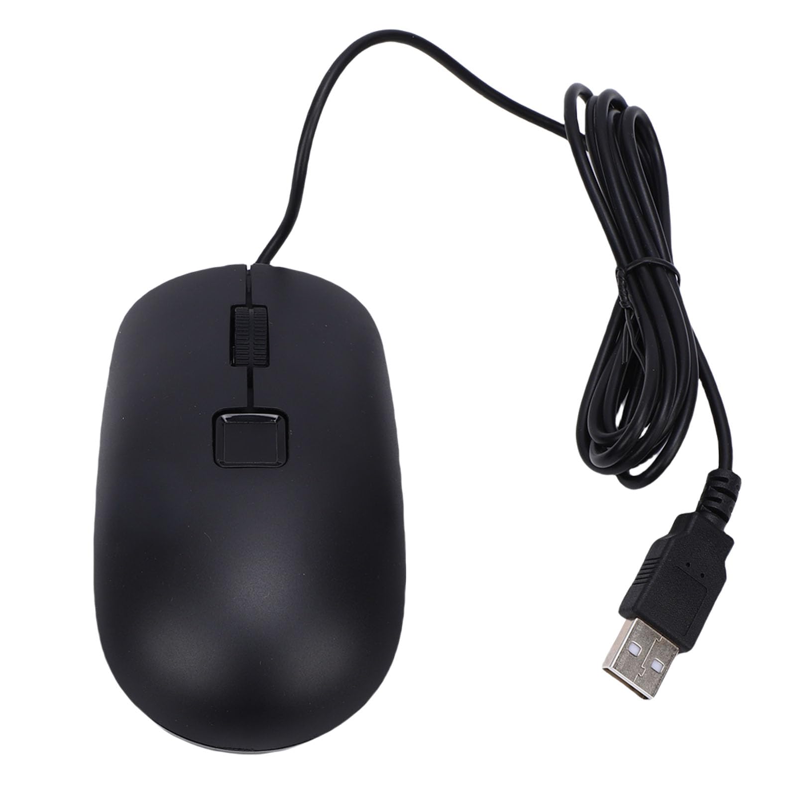 Mysz USB z Czytnikiem Linii Papilarnych, Szybkie i Bezpieczne Logowanie, Rozpoznawanie 360 ​​stopni Biometryczna Mysz USB, ze Skanerem Linii Papilarnych z obsługą Hello i pamięcią masową
