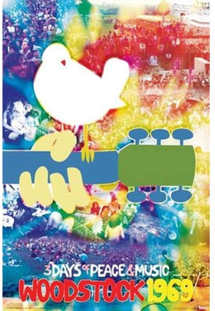 Amazon.co.jp: 映画ポスター WOODSTOCK ウッドストック (50周年記念
