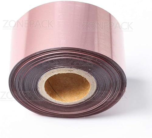 Miniatura 4 de ZONEPACK Papel de aluminio de estampado en caliente colorido (rosa rosa)