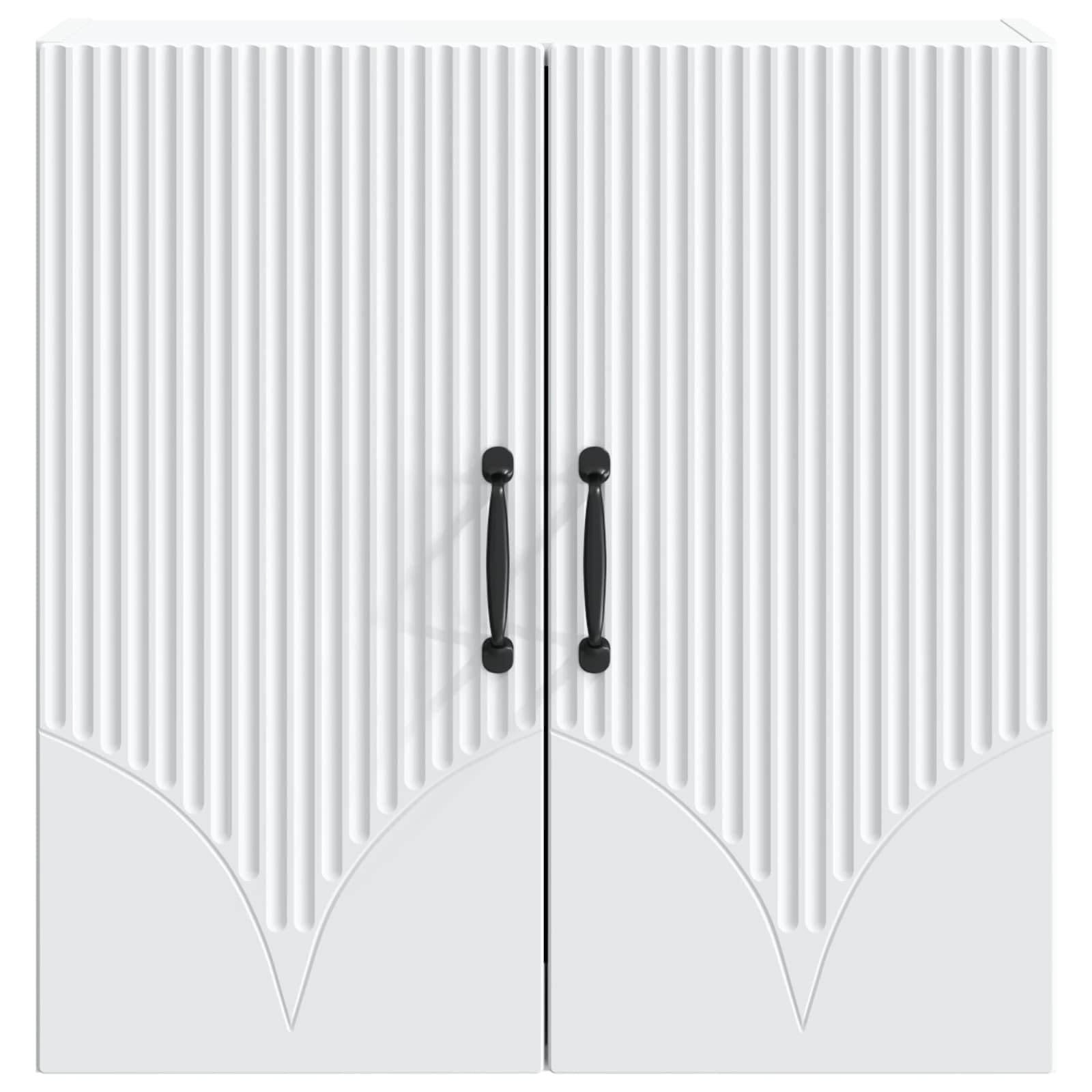 Armadio da parete, 59 x 31 x 60 cm, colore: Bianco