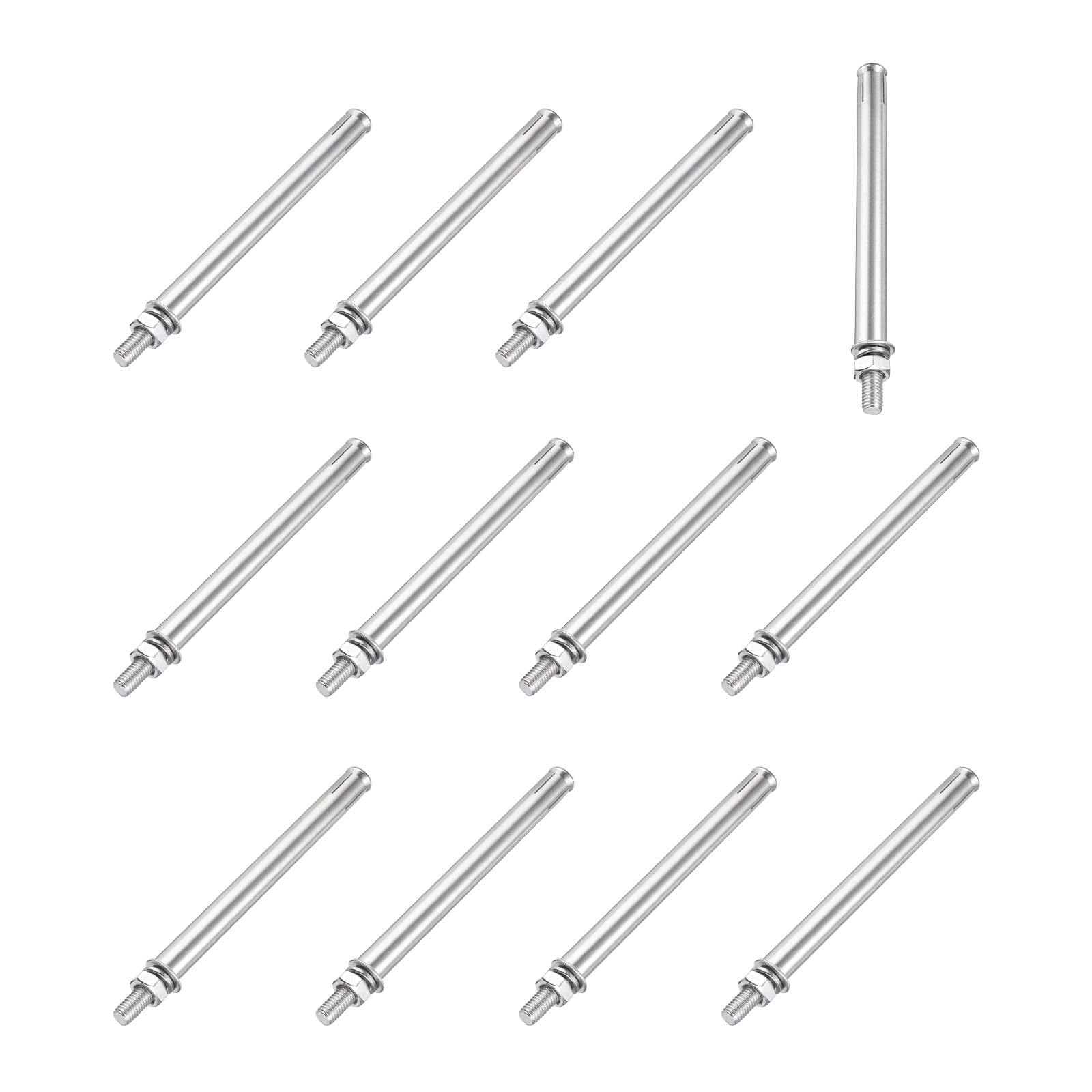 TA-VIGOR M8 Expansion Bolts 304 Stainless Steel 150mm Anchor Bolt 12pc
