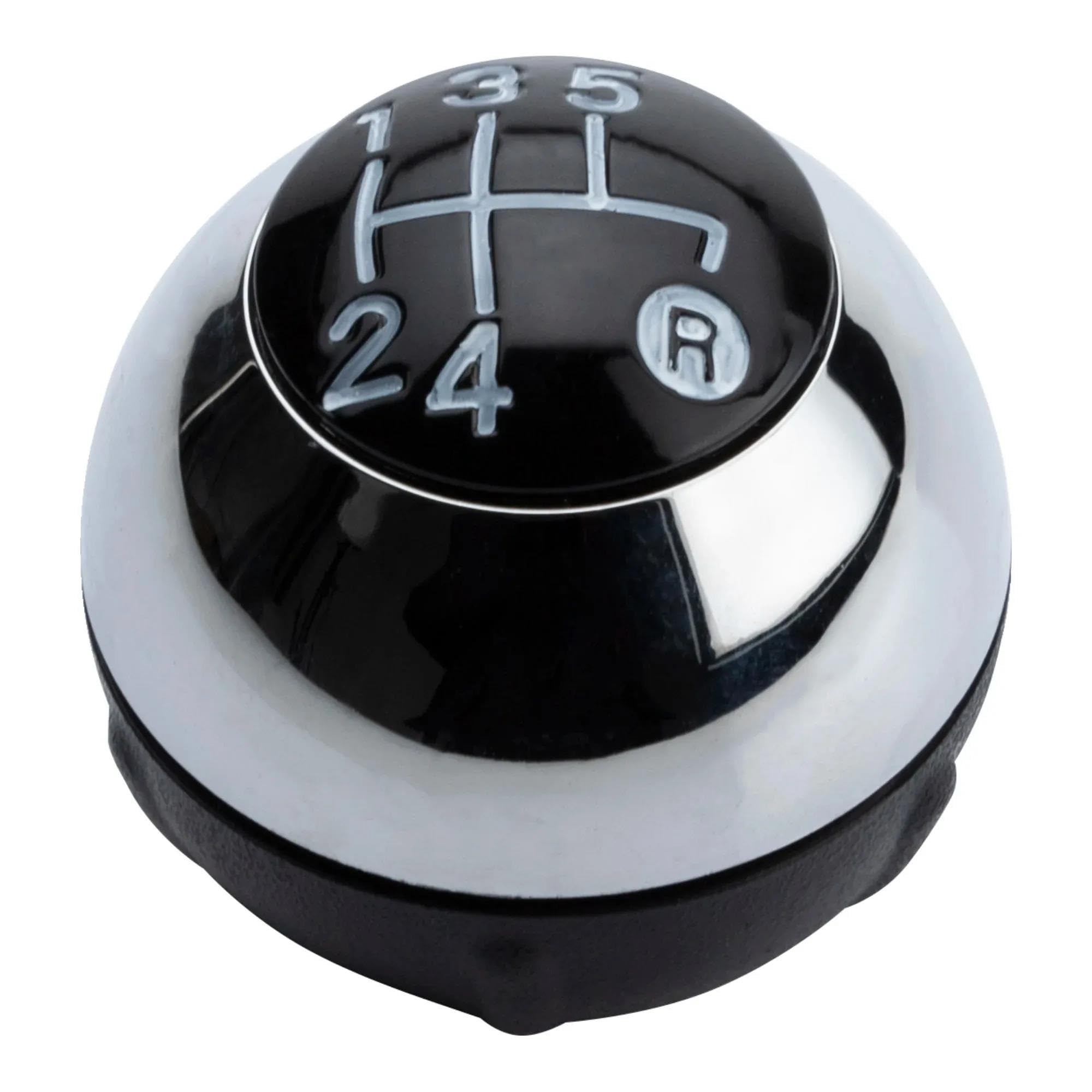Qmtvfsrh One Color Car Gear Shift Knob For Fiat 500 2012-2018 5 Speed Gear Shift Lever Knob 55344048 Manual Head Ball