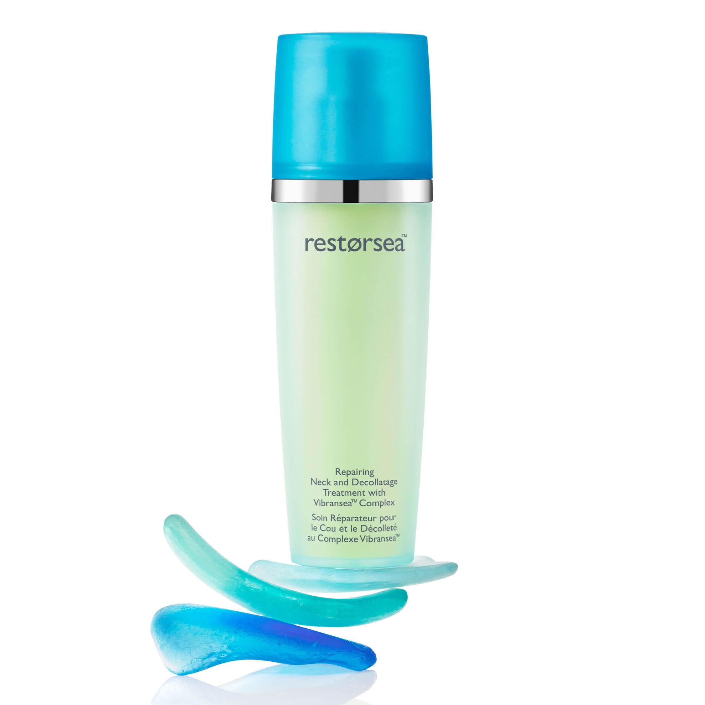 Repairing Neck & Decollatage Treatment – For Neck and Chest – Targets Wrinkles, Uneven Skin Tone, Sun Damage – With Vibransea™ Complex – For All Skin Types, Non-Comedogenic, 1.7oz