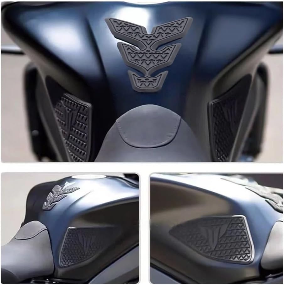 Tank Traction Pad for MT09 MT09 SP 2024 Motorcycle Sticker Fuel Tank Protection Sticker Set Motorbike Emblem Gas Tank Pad Stickers