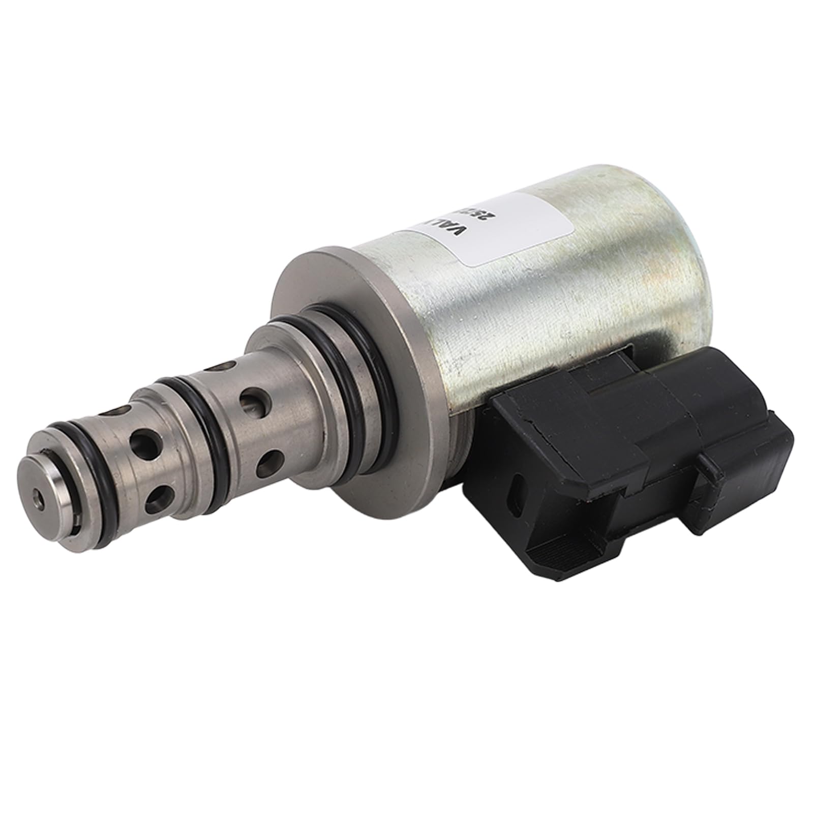 Elektryczny zawór elektromagnetyczny 12 V zastępuje część 25/220994, element elektromagnetyczny ze stali stopowej kompatybilny z koparko-ładowarką JCB 3CX 4CX, zawór sterujący