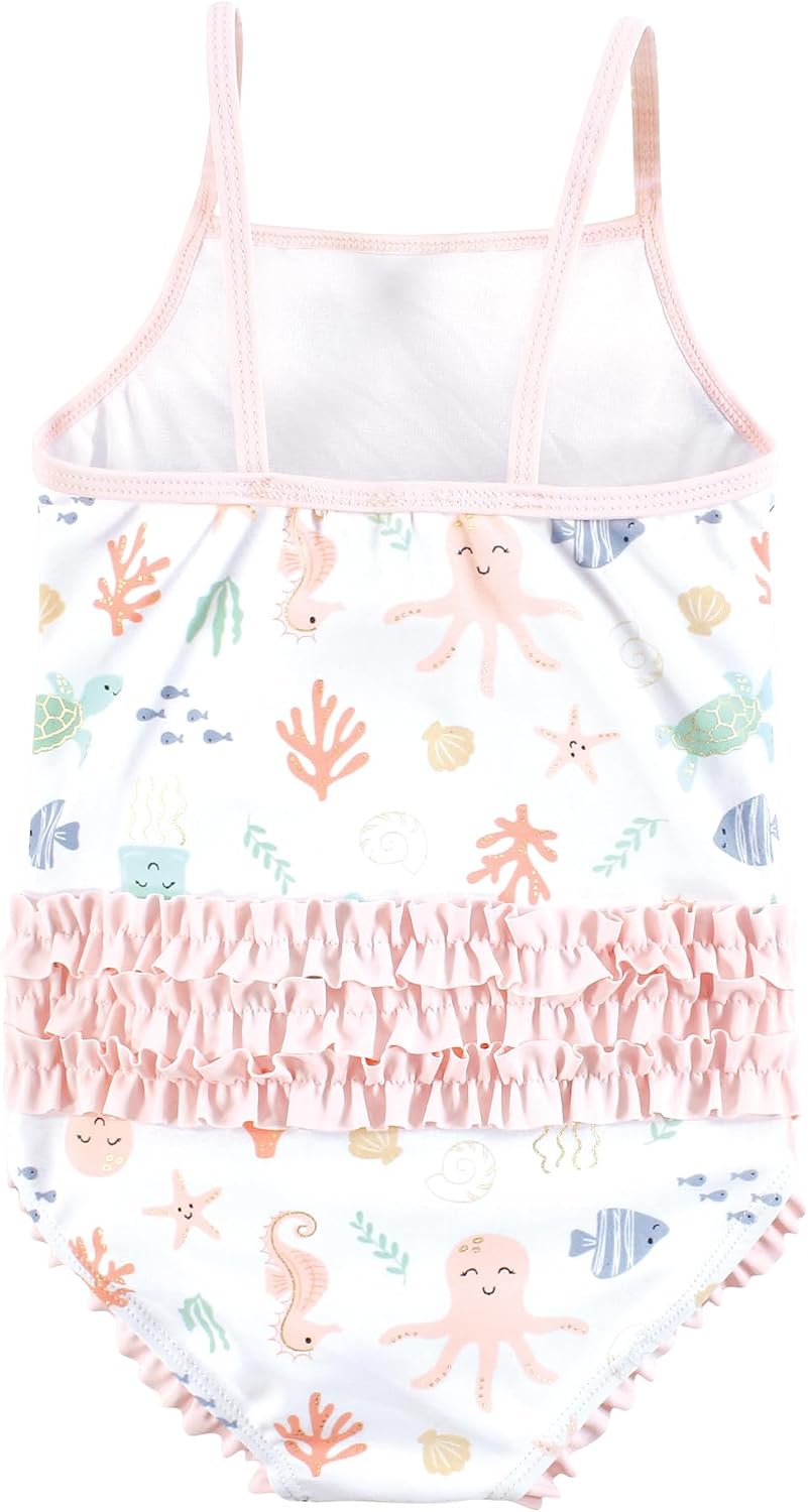 Hudson Baby Unisex Baby and Toddler Swimsuit, Mermaid