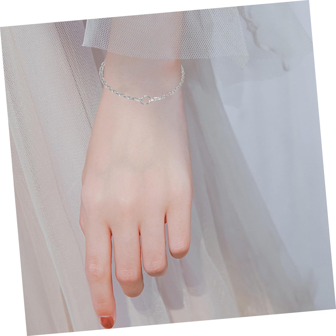 EXCEART 9 Stk Armband Halskette Extender Schwanzkette Kette Zur Schmuckherstellung Glänzende Halskette Kettenverlängerung Für Verstellbares Armband Angekettet 18k Verlängern Silber-