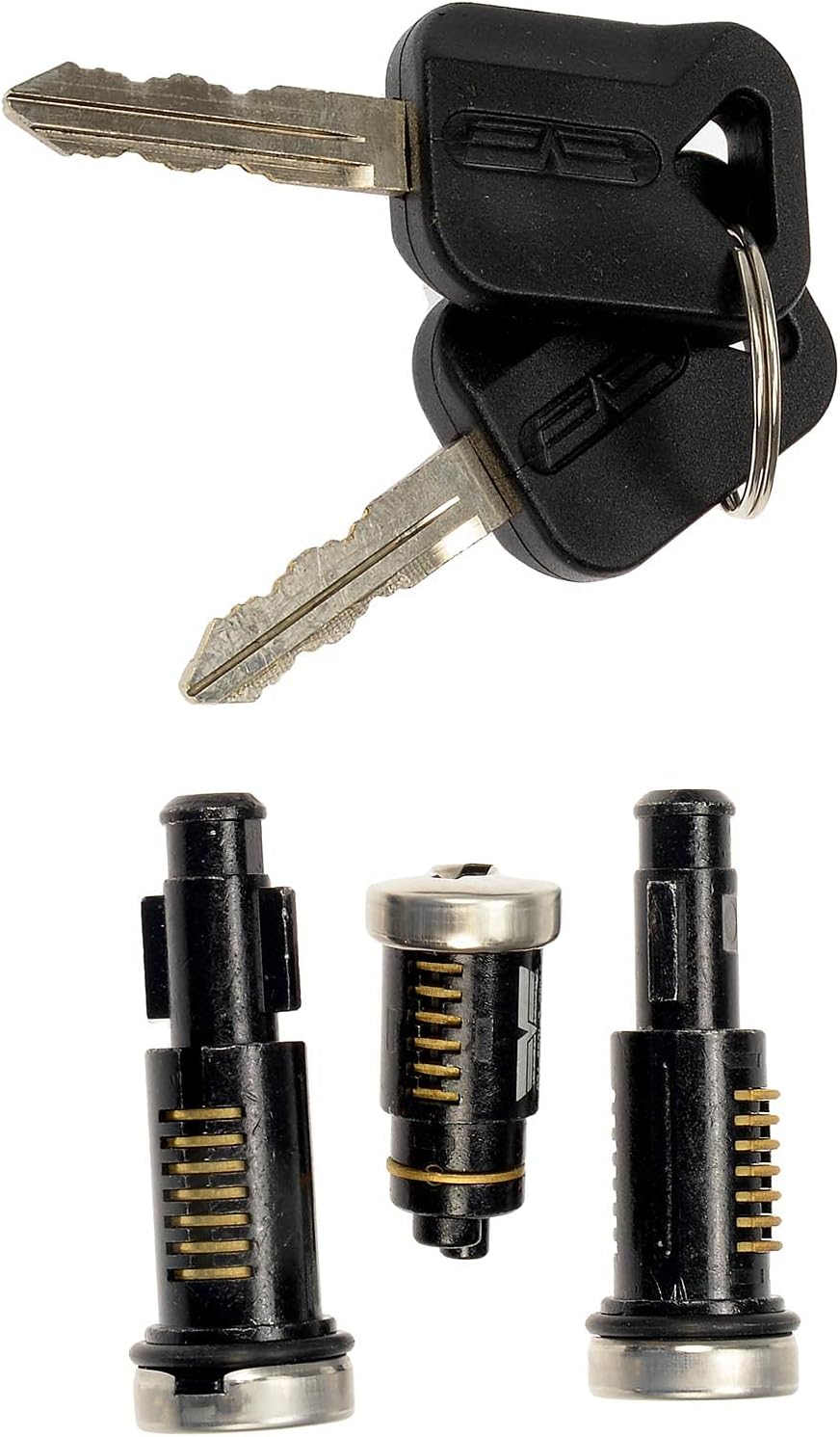 APDTY 156320 Door Lock Cylinder with Ignition Cylinder Replaces 23054122