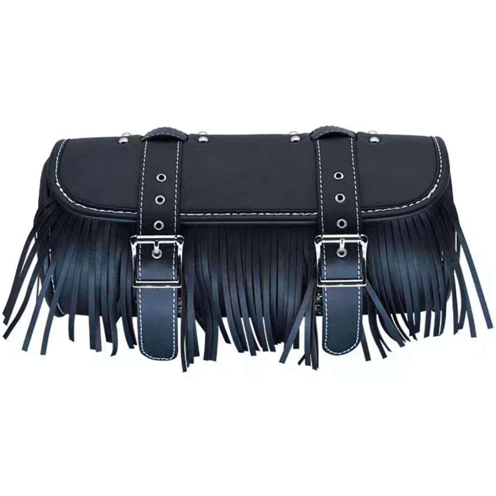 Borsa multifunzionale Per Touring Per Outdoor Moto Universale Retro Nappa 7L Borsa Laterale Impermeabile Da Coda Per Fascia