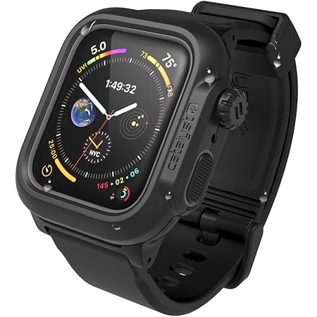 Waterproof Apple Watch Case 40mm Series 6 / SE / 5 / 4 with Premium Bands,  Built-in Screen Protector Full Body Rugged iWatch Protective Case  Anti-Scratch Drop Shock Proof Apple Watch Case (