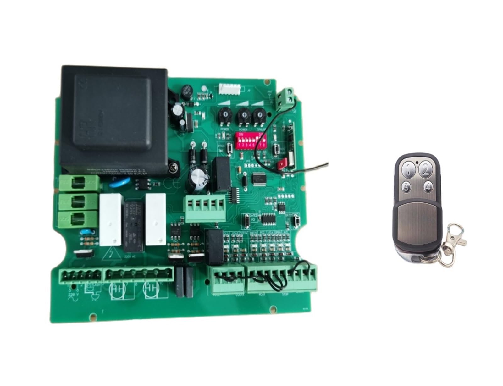 Scheda for cancello battente/scorrevole 220 V AC MHz Modello Nc for scheda motore for doppio(220V board 3 Remote)