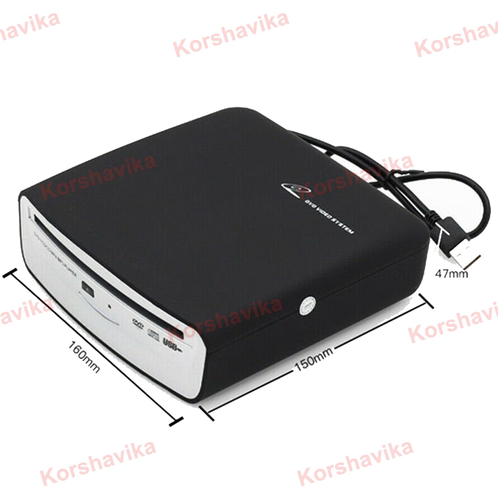Portable CD Player for Car, External USB CD Drive for Android Screen TV Computer
