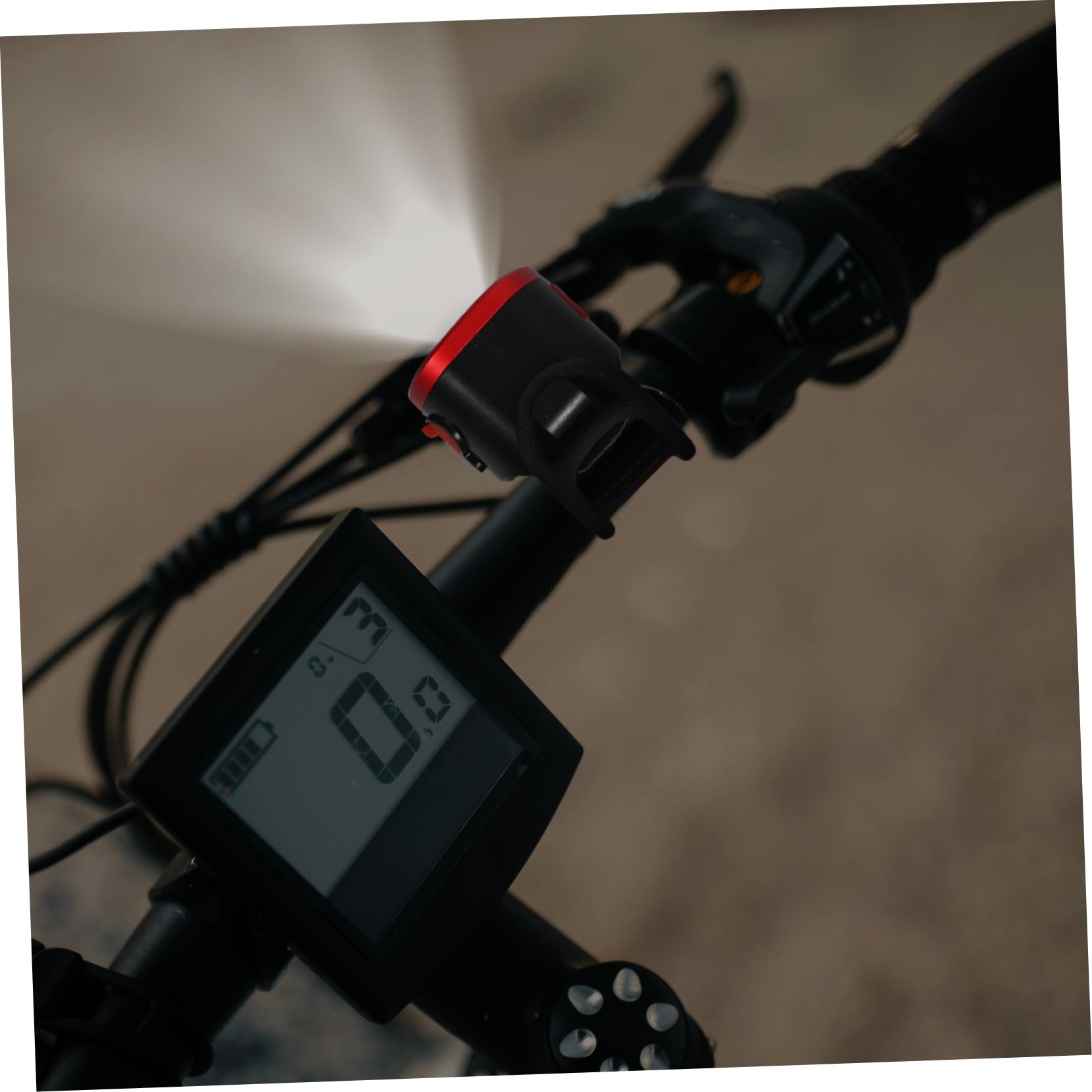Luces de Bicicleta Recargables por USB, Juego Luz Delantera