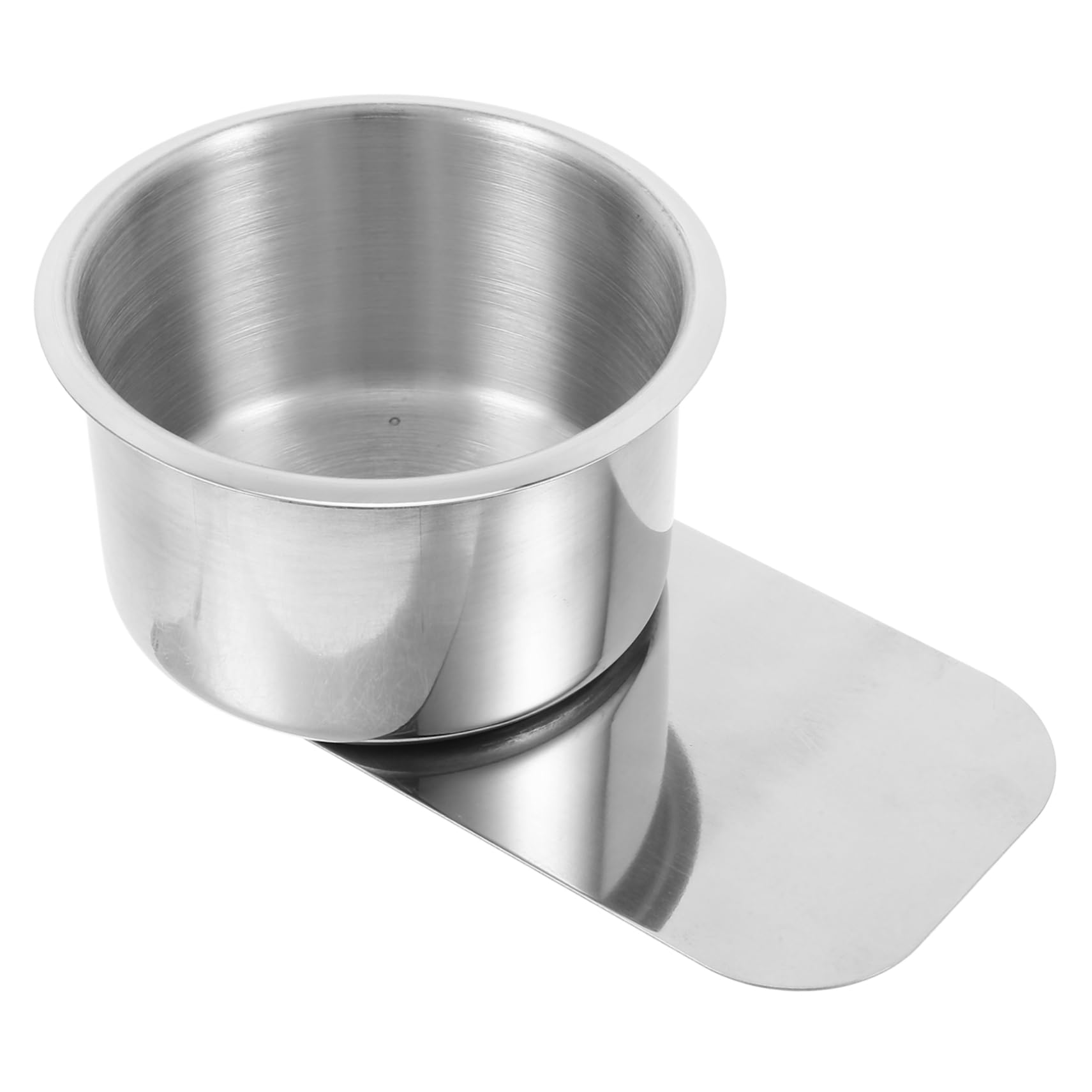RORPOIR Stainless Steel Cup Holder for Gaming Table Metal Drink Can Holder Nonslip Base for Card and Board Games