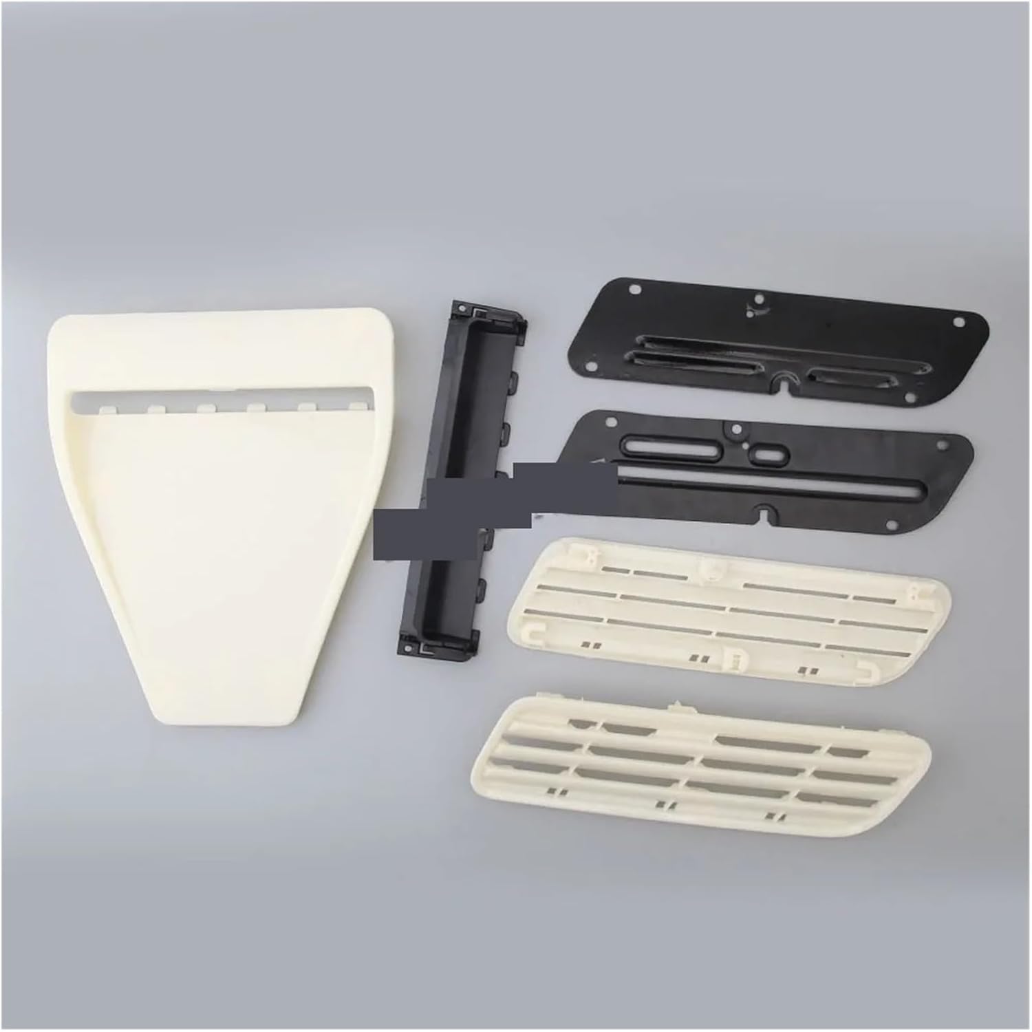 6PCS Insert Air Vent Intake Ducts Cover Direct Hood Scoop Bonnet Fit For Mitsubishi Lancer Evolution EVO X 10 Car Accessories Engine hood vents(6PCS)