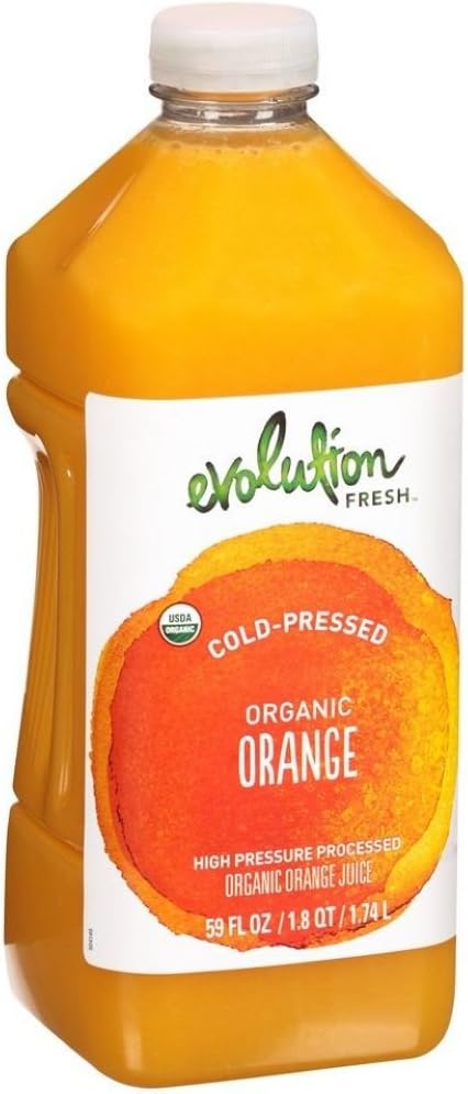 Evolution Fresh Organic Orange Juice, 59 Fluid Ounce -- 4 per case.