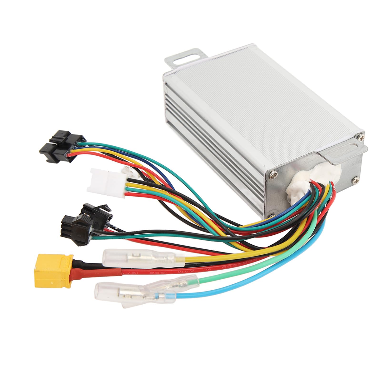 Pyhodi Contrôleur E9T pour Scooter électrique 350 W 36 V, Contrôleur de Moteur de Vélo électrique en Alliage D'aluminium, Contrôle Réactif, Bonne Dissipation de la Chaleur, Résistance