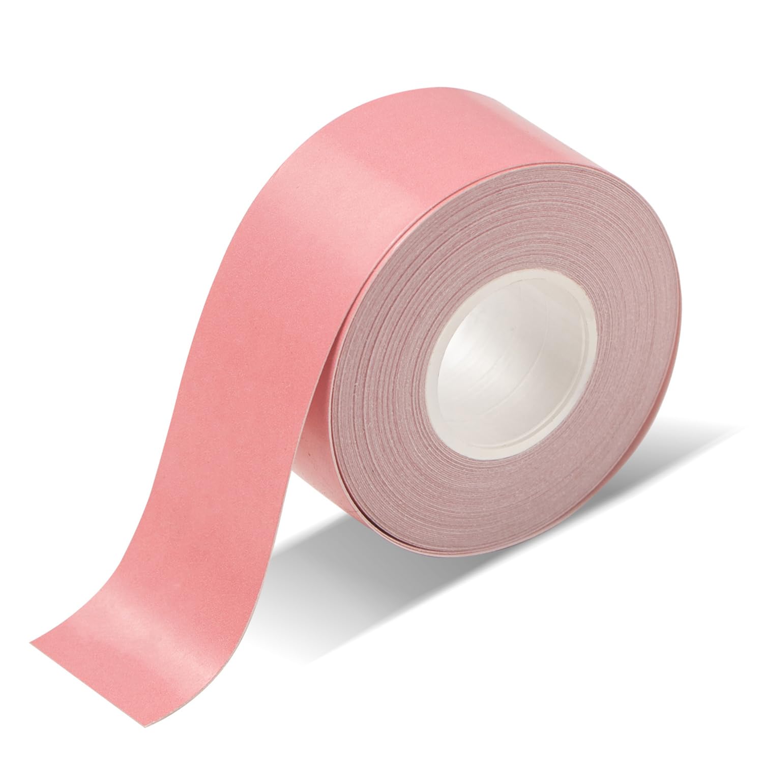 Label Maker Tape - 15mm x 4M Long/Roll, Self-Adhesive Labels for PRT QUTIE, HPRT H11, Makeid L1, D30, No RFID Printer, Name, Price, School Sticker Labels, Pink