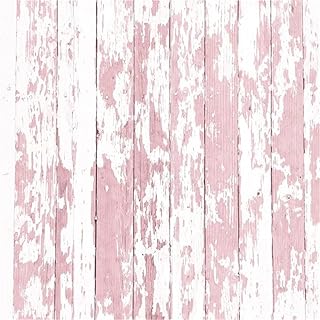 AOFOTO 8x8ft Grunge Faded Pink Wooden Plank Photography Background Rural Weathered Hardwood Vintage Shabby Peeling Wood Board Floor Backdrop Rustic Nostalgia Kid Baby fant Photo Shoot Props Vinyl