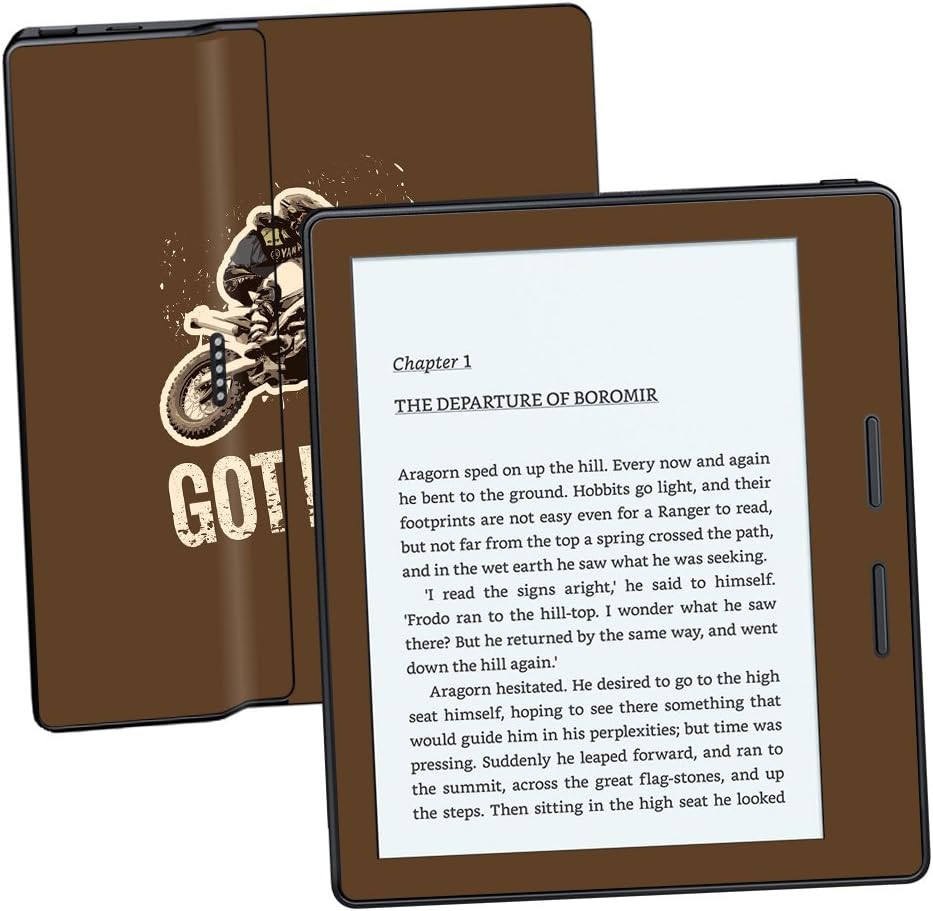 MightySkins Skin Compatible with Amazon Kindle Oasis 6" (8th Gen) - Got Dirt | Protective, Durable, and Unique Vinyl Decal wrap Cover | Easy to Apply, Remove, and Change Styles | Made in The USA