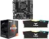 Combo Newegg placa madre, CPU y memoria - B550M PRO-VDH WiFi con Ryzen 5 5500 y T-Force Delta RGB 16GB (2 x 8GB) TF3D416G3200HC16FDC01 1