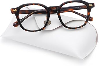 Dollger Blue light Glasses for Women Men Non-prescription Square Frame Computer Screen Blue light Blocking Eyeglasses