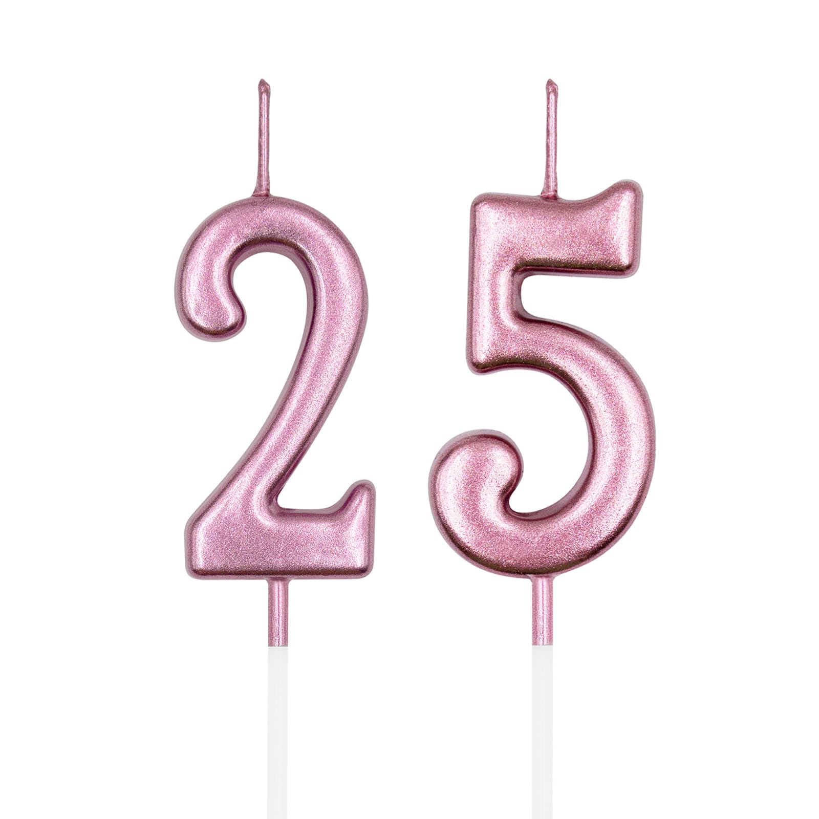 VSHILI 25 52 velas de cumpleaños, 25 52 velas de tarta