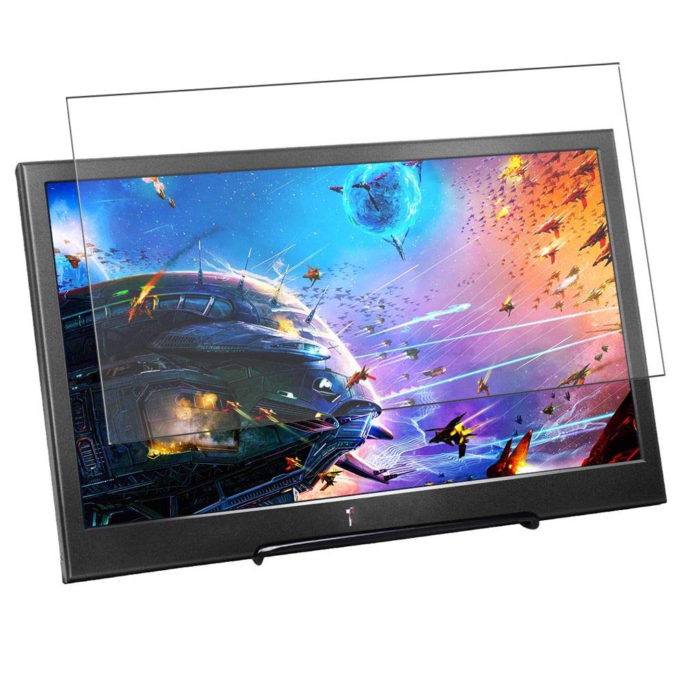 3 Pack Screen Protector Film, compatible with Thinlerain 15.6" monitor Monitor TPU Guard （ Not Tempered Glass Protectors ） new version