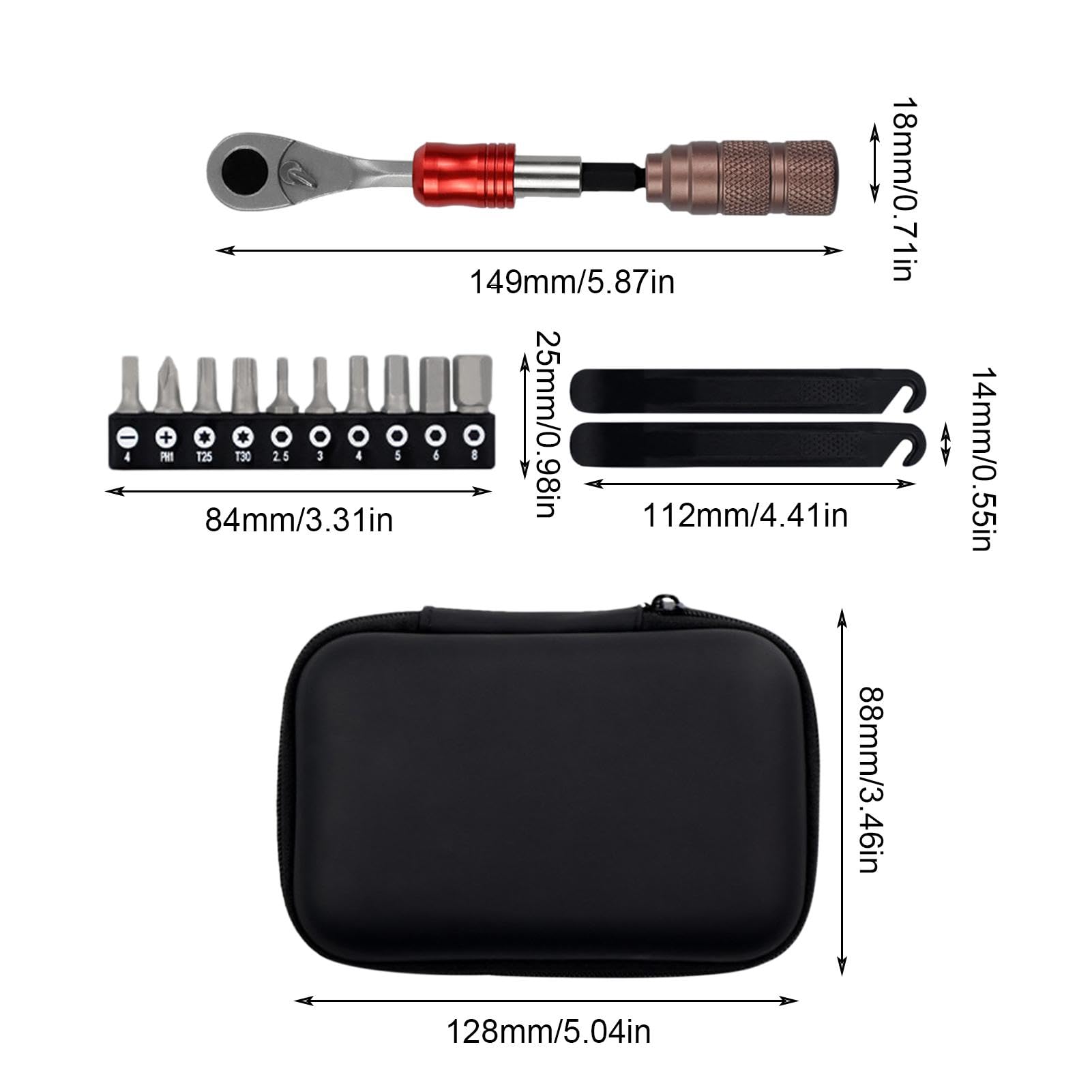 メンテナンス Sokcket wrench set Magnetic Head Socket Wrenches | Repair Tool Kit | Torque Wrench