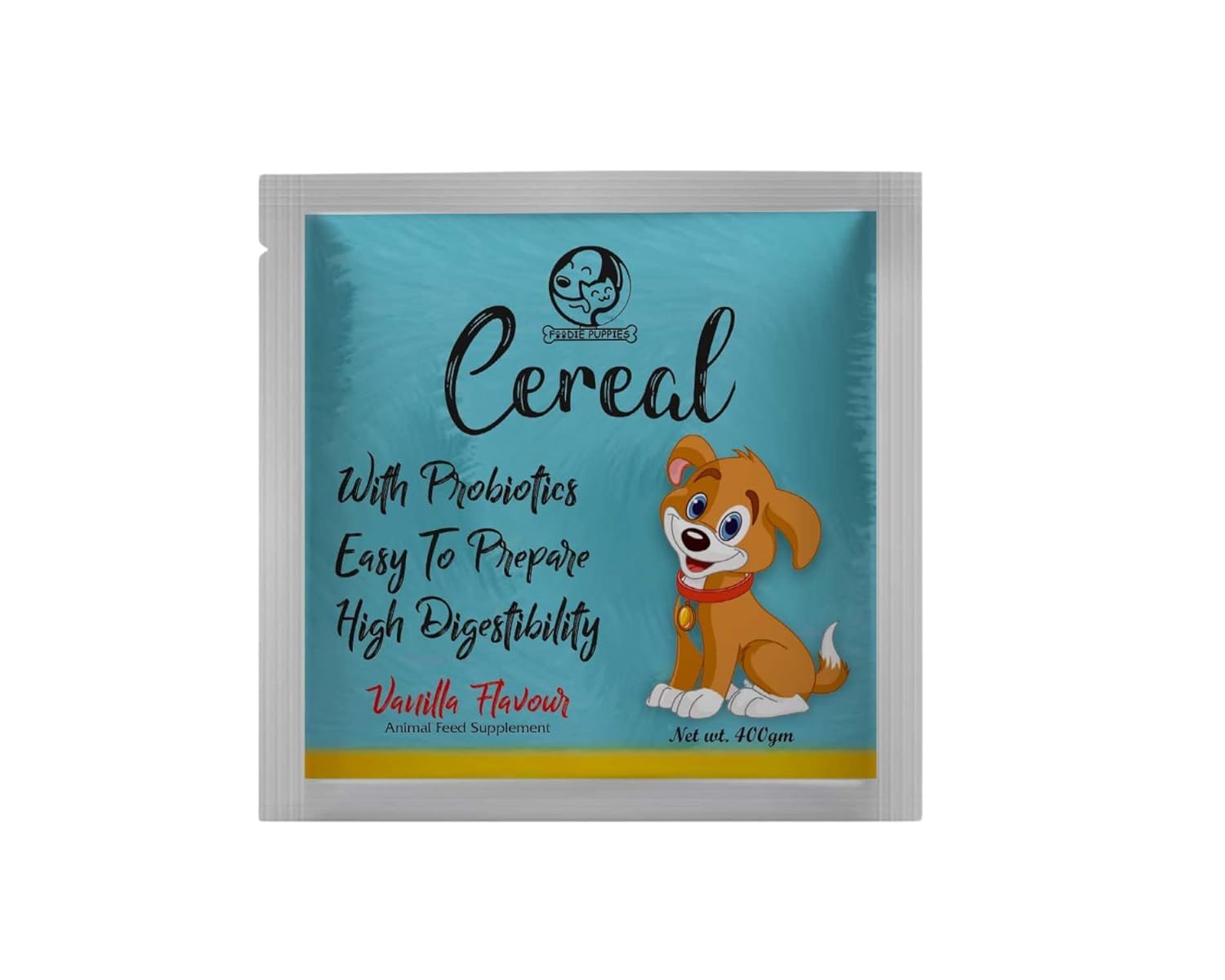 Foodie Puppies Puppy Cereal for Puppies & Dogs (Vanilla Flavour, 400g