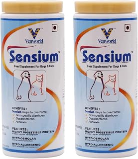 Tails Nation Sensium Powder Feed Supplement for Dogs & Cats - Pack of 2 (Hypo-Allergenic | Highly Digestible Protein) Price In India