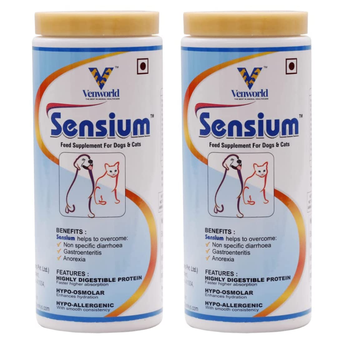 Tails Nation Sensium Powder Feed Supplement for Dogs & Cats Pack of 2
