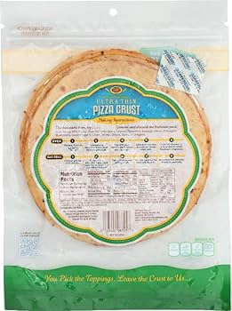 Amazon.com: (NOT A CASE) 100% Whole Grain Ultra Thin Pizza