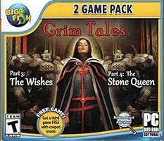 GRIM TALES Part 3: THE WISHES + Part 4: THE STONE QUEEN Hidden Object + Bonus Game