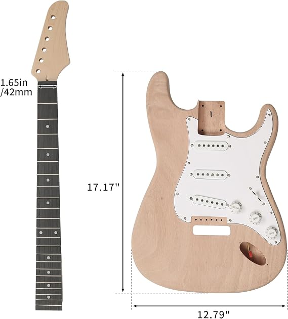 DIY ST Electric Guitar Kit